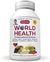 AndreW Lessman World Health 60 Capsules -- -- 科学建立的保护和有益生理营养物的14个标准化摘录和重点。 强抗氧化剂. 无附加