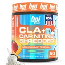 BPI Sports CLA + Carnitine Shreded - 将脂肪细胞转换成能量和支持精液肌肉,促进代谢 - 非兴奋剂L-Carnitine 补充剂 - 热带芒果(14.1 oz. / 50 services)