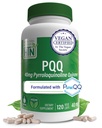 健康营养 PQQ 40mg 120 服务皮尔罗切诺林 昆诺林 纯QQ 推动 Mitochondrial Biogenics | 认证 Vegan | N-GMO Gluten So Free Capsules| 清洁标签 PQQ 补编