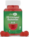Maxi 健康 维生素D Gummys(60古米)