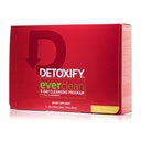 解毒 — Ever clean cleansing Program — Honey Tea — 5 x 4 oz 瓶装 — 5天解决方案 — 绿茶、维生素和矿物 — + 粘贴剂和袋装