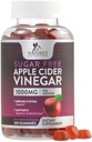 Apple Cider Vinegar Gummys for Wight Loss 1000 mg - Vegan Apple Vinegar Gummy for Detox & Cleanse,ACV 补充药,维生素B12,无糖ACV Gummy,非GMO,自然营养 - 120 Gummys
