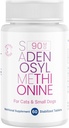 小狗和猫的SAM-e肝脏和脑健康补充剂——用S-aDENOSY Lmethionine (Same),60个加合片