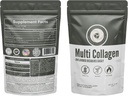 氢化Colagen Power I型和II型. 香草火焰482g 含Hyaluronic酸、MSM、维生素D3和Boswellia Serrata 供妇女和男子使用