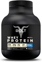 Bolt Whey蛋白粉 配有超级食品 Phycocyanin 配有肌肉建筑 配有骨质健康 配有恢复 配有骨质健康 配有25g蛋白 配有6g BCAA Per service + 配有2LB/32oz 配有27种 配有马达加斯加香草