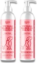 Pets 2-Pack 野生阿拉斯加的沙门油混合剂,用于狗和猫 → Omega-3 Boost & Shed Defense → Conat & Skin, Alnergy & Dandruff Relief → 煤炭支持和治疗 - 20 Fl Oz 共计