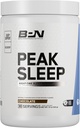 BPN峰睡眠夜 - 时间睡眠支持补充、热饮混合粉、30种服务、巧克力
