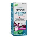 Nature's Way Cold Relief Syrup, Umcka, Shortens periental & Reductions Severity, 多症状冷药 Relief, 顺势疗法, Phenylephine Free, 非醉酒, Cherry Flavored, 4 Fl Oz (Package May Vary)