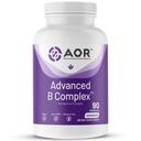 AOR,高级B综合体,多维他命支持能源、压力和代谢,饮食补编,90 Capsules(90种服务)