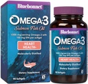 BlueBonnet 营养 Omega-3 沙门油软胶, 90 计数