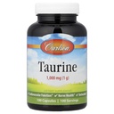 Carlson - Taurine, Free-Form 氨基酸, 支持, Nerve 健康和肌肉功能, 100 盖