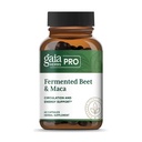 GAIA HERBS PRO发酵甜菜 & Maca - 健康能源和流通支持补编 * - 配有甜菜 & Carrot Root的肾脏健康补编 - Vegan, Gluten - Free - Soy - Free - 60 Capsules (30名服务员)