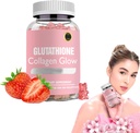 DYALE Glutathione Collagen Glow Gummys, Glutathione Collagen Glow Gummys for Dark Pot, 60/120 Pcs Glutathione Collagen Gummys for women, 韩语 Collagen Gummys for Dark Pot (1pc) (韩语).