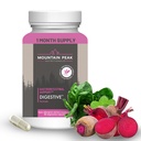 山峰营养素 消化酶和增生素 用于Gut Health & Bloating Relief - 高级文摘增刊 W/ 12 Strain Probiotic Blend & Betaine HCl (90 Vegetarian Capsules)