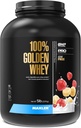 Maxler 100% Golden Whey蛋白 - 每服24g蛋白 - Premium Whey蛋白粉用于前期工作 - 快速吸附Whey 集中,隔离和水解 混合剂 - 草莓香蕉 5 lb
