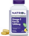 Natrol,Omega-3 鱼油软胶,心脏健康饮食补充,1000毫克,150个计数