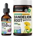 BIO KRAUTER 牛奶  This 2 Fl. Oz. & Dandelion 60 Gummys.