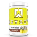 RYSE BCAA 重点粉末 - 乡村时间柠檬汁 - BCAA 配电解质,天然咖啡因和认知支持水分,恢复,能源,以及关注男女 - 30种服务