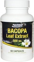 Bacopa 叶片提取 - 500 mg - 60 capsules