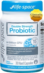 生命空间双强 宽频谱 Probiotic,64亿 CMFU & 15 多元草丛,为消化性健康与免疫性健康重新设计的双倍,为男女提供的Probiotics - 30 Veg Capsules
