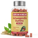 Ashwagandha Gummys, LAB 测试, 60 Counter, 1500mg, 3% Withanolides, Peach Mango Flavour, 理想补充 您全家。