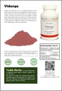 瓦迪克草药认证有机维丹加(英语:Embelia Ribes)粉末1lb. 包 QQ 绝佳药草用于体重损失、皮肤条件、肠内清洁剂