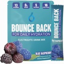 Bounce Back Daily Hydrition - 13 基本维生素,零糖电解质包 - 5 Calories, Organic - Keto and Intermittent friendly → 0 Net Carbs (16 Pack, Blue Raspberry) 互联网档案馆的存檔,存档日期2014-09-02.