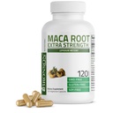 Bronson Maca Root Extra Lepidium Meyenii, 非GMO, 120 植物胶囊