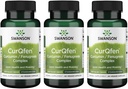 Swanson 控制释放 Curqfen Curcumin/Fenugreek 综合体 60 Veg Capsules(3包)