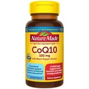 Nature Made CoQ10 100mg 配以黑色胡椒提取剂用于强化营养吸附,饮食 CoQ10 心脏健康支持补充剂,30 Softgels, 30天供应