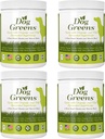 以植物为主的有机补充品,用于养殖皮革、大衣、消化和养殖业(12 oz); 自然、综合和兽类批准,添加到狗食品、自制狗食品、生狗食品、Vegan, 4 Pack