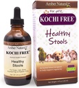 Amber NaturalZ Kochi Free Herbal Supplement for Dogs, Cats, Birds, Rabbits, and Guinea Pigs – 支持健康鲍尔函数 – 支持消化平衡的天然援助 – 4 Fluid Ounce Glass 瓶