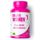 ALFA VITAMINS 多份妇女维生素补充剂,配有妇女必需维生素和矿物-氨基酸+抗氧化剂-100片