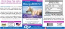 SU-PER OmegaBOOOST 鱼油换马 - Premium Omega 3和Omega 6 脂肪酸补充 - 支持健康皮肤和可可 - 1加仑