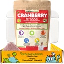 (原始内容存档于2018-03-27) (中文(简体) ). Cranberry for Dogs in Powder - Urinary Tract Health, Dog UTI, Bladder Supports, Bladder Stones, 失禁支持, Cranberry Supplements - Bacon Flavor (150 Services) (英语).
