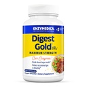 Enzymedica Digest Gold + ATPro, 最大强度酶公式, 14个关键酶包括Amylase, Protase, Lipase和Lactase, 120 Capsules