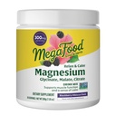 Mega Food Relax + Calm Magnesium Powder - 高抗腐蚀性甘油酸镁,甘油酸镁和Magnesium Malate - 无9 食物过敏剂 - Blackberry Hibiscus Oasis - 7.05 Oz (50 series)