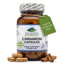 纯山植物学 Cinnamon Capsules - Kosher Vegan Pills 含有1000毫克有机卡西亚 Cinammon Bark 补充剂