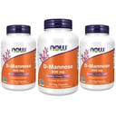 食品补充品,D-Mannose 500毫克,非GMO项目核实,健康尿道切除*,120Veg Capsules(3包)