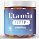 3分 1分 1分 1分 有机睡眠 Gummy-5 mg Melatonin, 50 mg Valerian Root, 50 mg Ashwagandha-Multi Flavor 60 Count (Pack of 1).