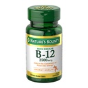 自然肥沃的维生素B12 2500 mcg,细胞能量支持,用于能源代谢、心脏和神经系统健康,75个快速溶解片