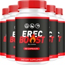 (5 Pack) ErecBoost Capsules, 原始 Capsulas 补充 Pastillas - 高级公式, 300 Capsules, 5个月