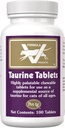 猫的PetAg Taurine平板 - 100平板 - 每日使用,所有年龄的猫的可嚼补充品