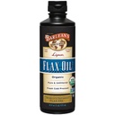 Barlean的有机利格南奥米加3 Flaxseed Oil Liquid Supplement for Men and Women, Cold Press Flax Seeds, 7230mg ALA Fatty Acid, Vegan and Gluten Free, 16 oz (英语).