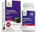 Terry Natural ViraPro - 用草药混合剂补充免疫支持 - 用草莓、锌和硒补充 - 支持免疫反应 - 60块