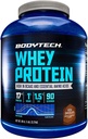 BodyTech Whei蛋白 - 配有17克蛋白/每件工作后肌肉建筑理想的蛋白质,包含牛奶和大豆 - 富巧克力(5英镑)