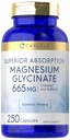 Carlyle Magnesium Glycinate → 665 mg → 250 capsules → 非 GMO 和 Gluten 自由公式 → 基本缓冲矿物补充剂