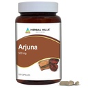 HERBAL HILLS Arjuna Capsules (Terminalia Arjuna) QQ 120 计数(500毫克) QQ 标准化抽取健康与健康补编 Arjuna Bark 抽取