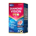 AFC Japan Diamond Visions PRO – 改进型,升级型公式 – Lutein & Zeaxanthin 4X 配眼维生素 – 成人视觉健康补充,屏幕曝光,夜间使用,60软胶