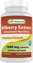 Best Naturals Bilberry 1000 Mg 90 Capsules